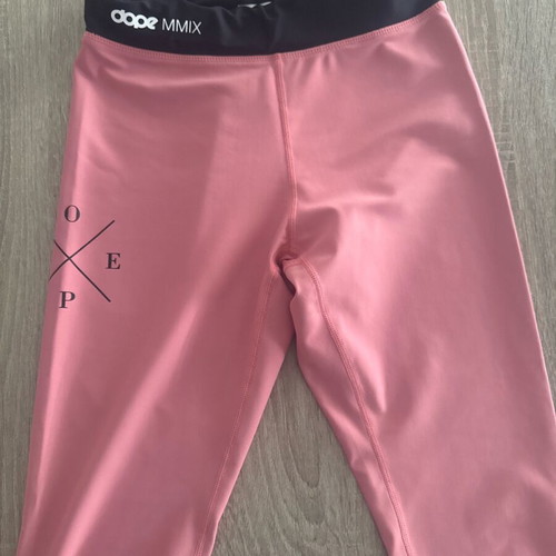 Dope leggings small like new, pink