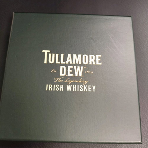 Tullamore Dew flask new collectible for drink