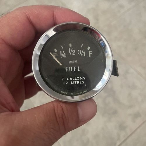 Smiths England Fuel Gauge Used for English Car 7 Gallons 32 Litres