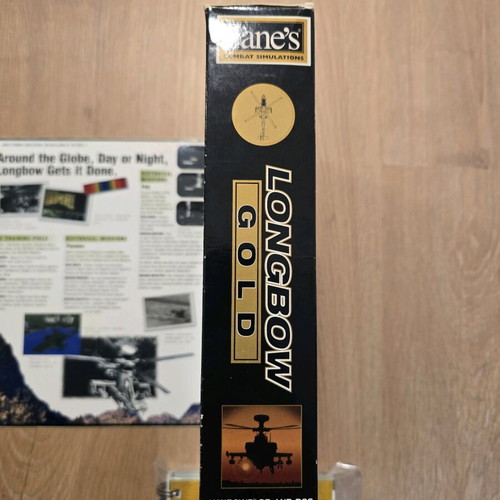 Longbow Gold Big Box PC game used, 3 CDs, Windows/MsDos