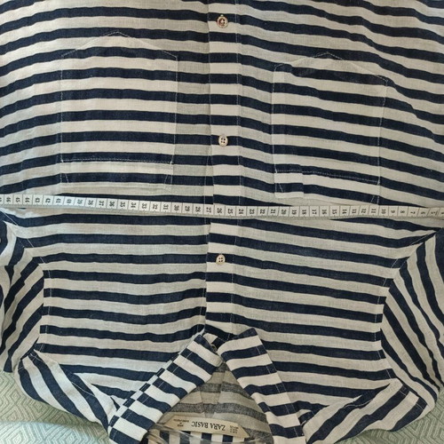 Striped blue and white mariniere shirt Zara like new