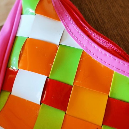 Bag with glossy texture new, good quality