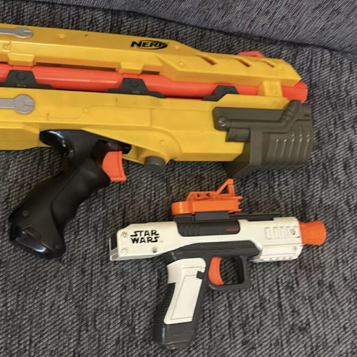 Nerf used, lot of 3 pieces