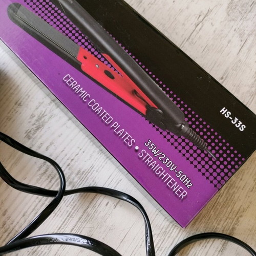 Muhler hair straightener like new, small and fast heating