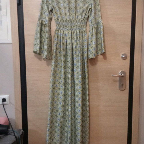 Silk women's dress Denny Rose like new, size S/M, multicolor