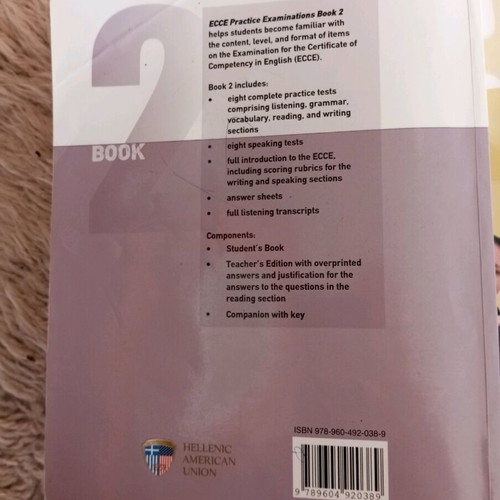Ecce Practice Examinations Book 2 used