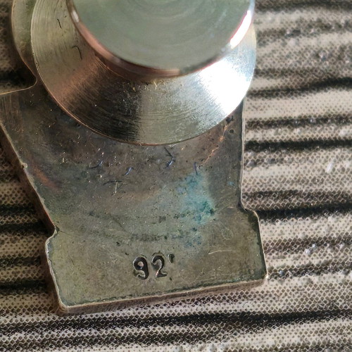 Silver (925) EOK Basketball Pin like new