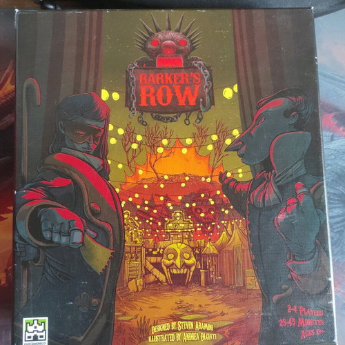Barkers Row board game like new
