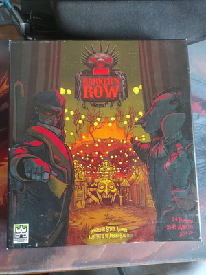 Barkers Row board game like new