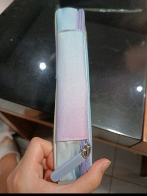 Multicolored pencil case like new