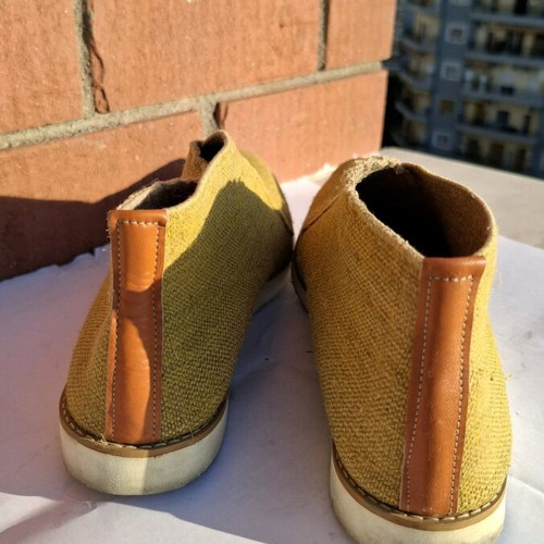 Women's ankle boots used, elastic upper, coconut fiber material, size 40-40.5