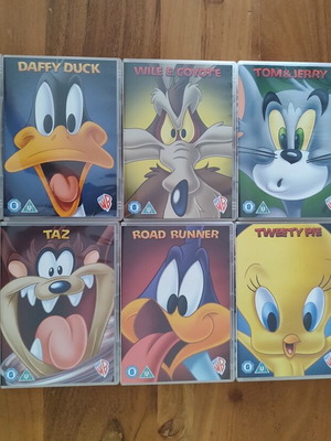 Looney Tunes Bumper Box of Toones Warner Bros Set 10 x DVD used