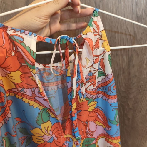 Hemithea dress used, colorful, size M