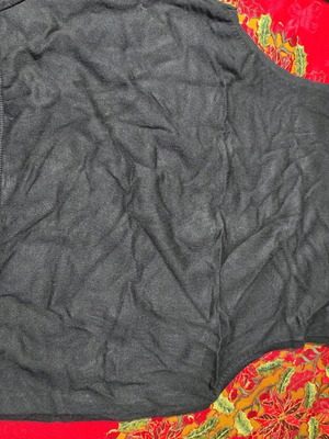 Sleeveless turtleneck new black, size 2XL