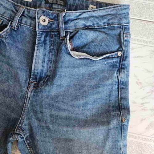 Funky Buddha Amsterdam tapered fit jeans W29 used light blue