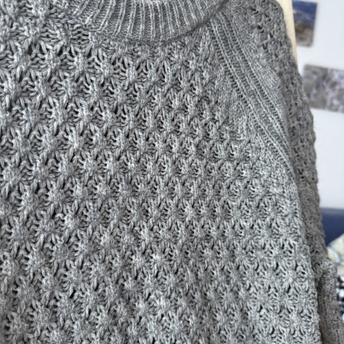 Πουλόβερ H&M γκρι oversize μέγεθος S-M σαν καινούργιο