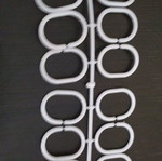 Shower curtain rings new