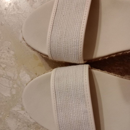 Tommy Hilfiger espadrilles like new, size 40, white beige