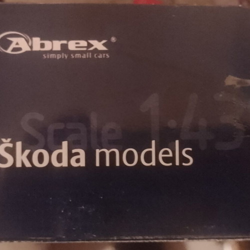 Skoda model 1:43 new in original box