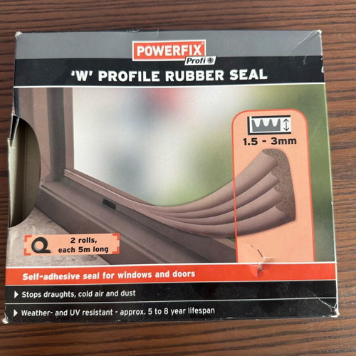 Door Adhesive rubber seal new