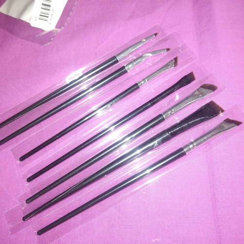 Makeup brushes for cut crease new, set of 7 pieces