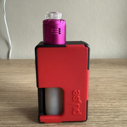 Mechanical Mod Vandy Vape Pulse BF Box Mod with Dead Rabbit Solo RDA and Battery like new