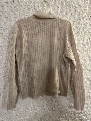 White pullover sweater used