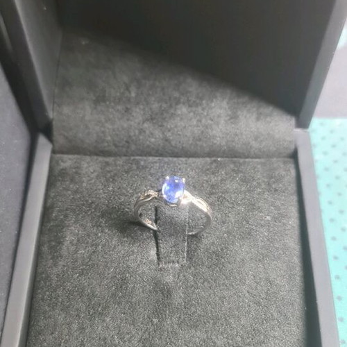 Sapphire Diamond Ring Haritidis new with certificate