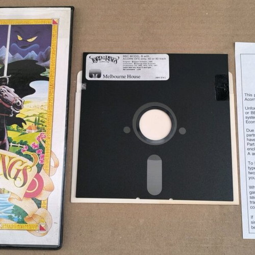Lord Of The Rings Game One for BBC Micro like new, no manual