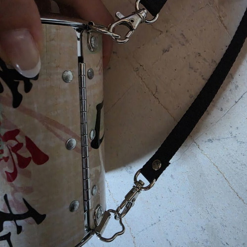 Little Earth Productions vintage barrel purse like new