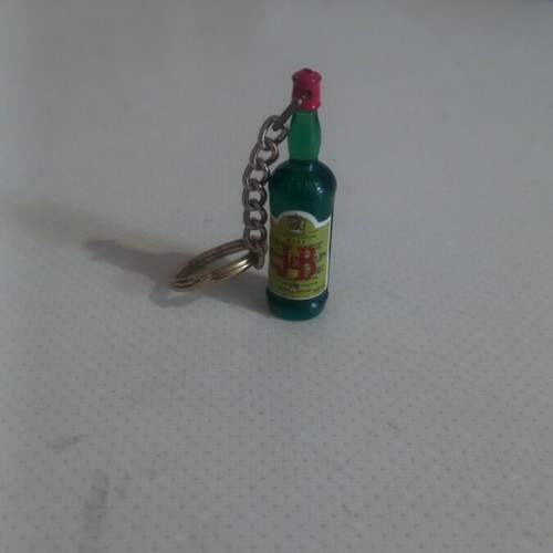 JmB Vintage Keychain Bottle Shape 6cm like new