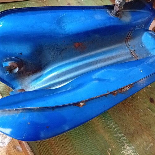 Honda 250-400 N fuel tank used, no rot