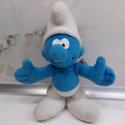 Smurf plush doll used in very good condition
