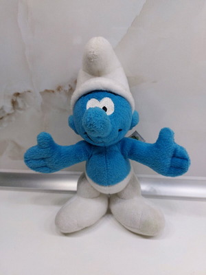 Smurf plush doll used in very good condition