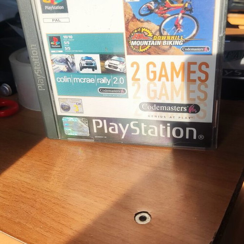 Colin McRae 2 & No Fear Downhill PlayStation PS1 racing games used