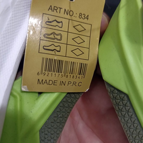 Men's Anatomical Flip Flops Size 45 New, Green