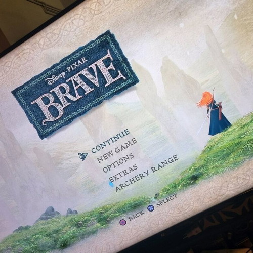 Brave game for PlayStation 3 like new, collectible Disney Pixar