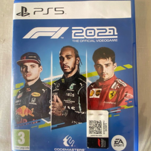 F1 2021 PS5 game used, excellent condition