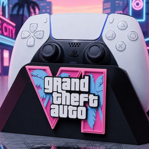 Grand Theft Auto Controller Stand for PS5 new