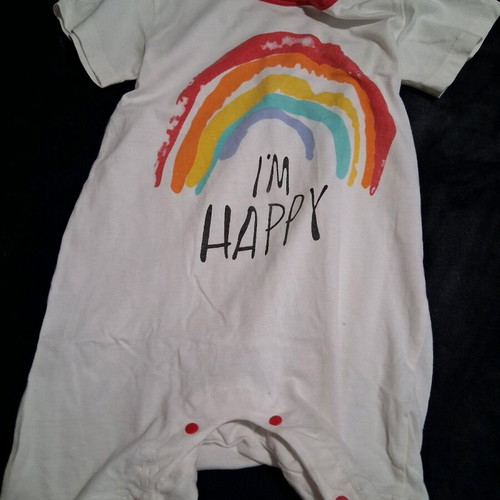 Baby bodysuit used 12-24 months cotton