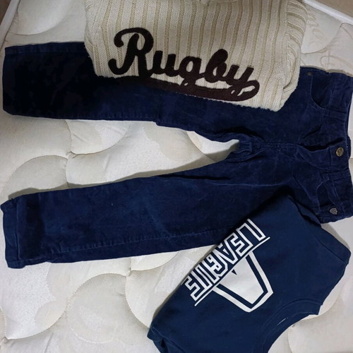 Boys' clothes 3 years used, Mayoral pants, Orchestra shirt, Jumbo sweater
