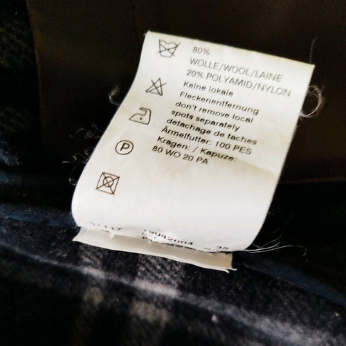 Milestone coat like new, gray, size XL