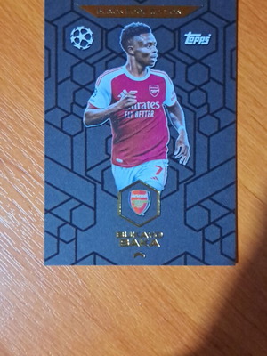 Topps Match Attax Bukayo Saka Black Edge Edition card new