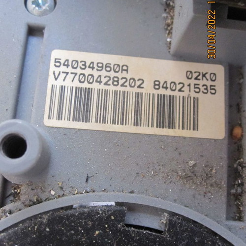 Flasher for Renault Scenic '99-'03 used, code V7700428202