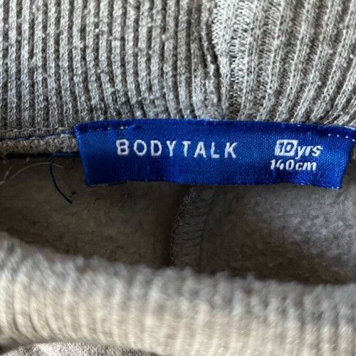 Bodytalk tracksuit gray used 10 years 140 cm