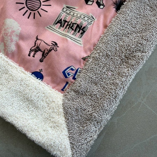 Sun of a Beach Greek Lover Hooded Baby Towel Swaddle Blanket brand new