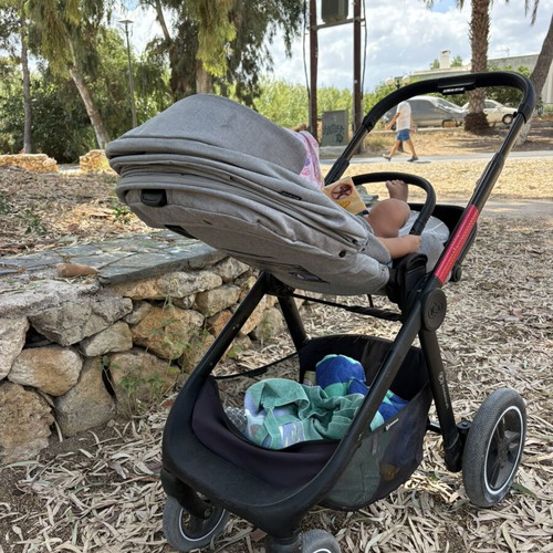 Kinderkraft 2 in 1 stroller with bamboo mattress cover