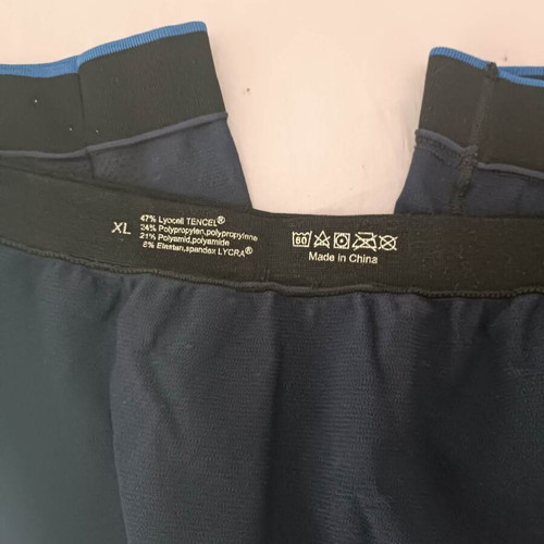 EMS Training Set like new, black and blue, size XL
