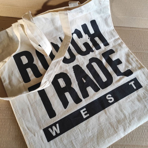 Rough Trade Records tote bag new, cotton fabric