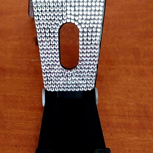 Phone stand with rhinestones new, foldable for smartphone and tablet